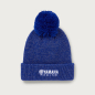 Preview: Paddock Blue Essentials Beanie für Erwachsene (Pudelmütze)