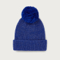 Preview: Paddock Blue Essentials Beanie für Erwachsene (Pudelmütze)