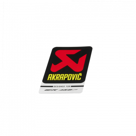 Akrapovič-Aufkleber für Aluminiumauspuff