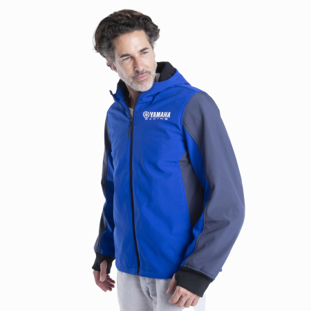 Paddock Blue Herren Softshell-Fahrerjacke