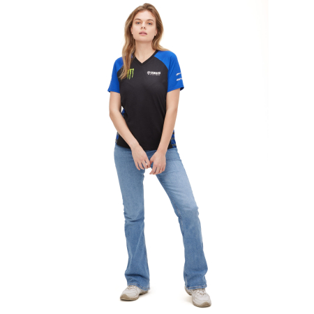 Monster Energy® Yamaha Werks-MXGP-  Team Replik T-Shirt Frauen