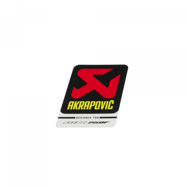 Akrapovič-Aufkleber für Aluminiumauspuff