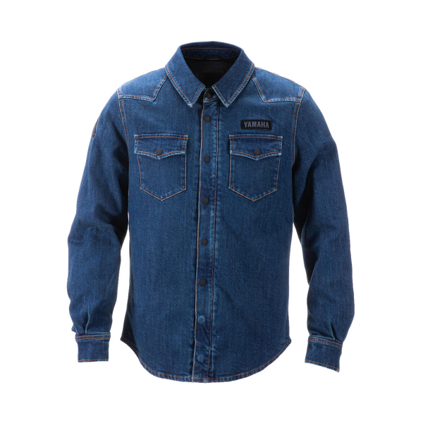 Faster Sons Herren Denim-Riding-Shirt