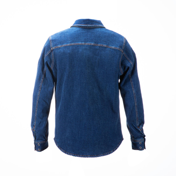 Faster Sons Herren Denim-Riding-Shirt