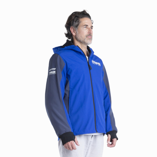 Paddock Blue Herren Softshell-Fahrerjacke