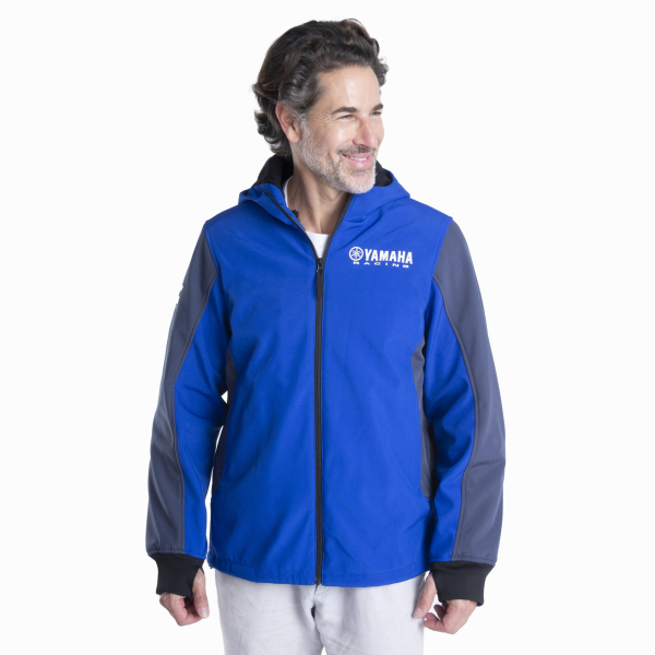Paddock Blue Herren Softshell-Fahrerjacke