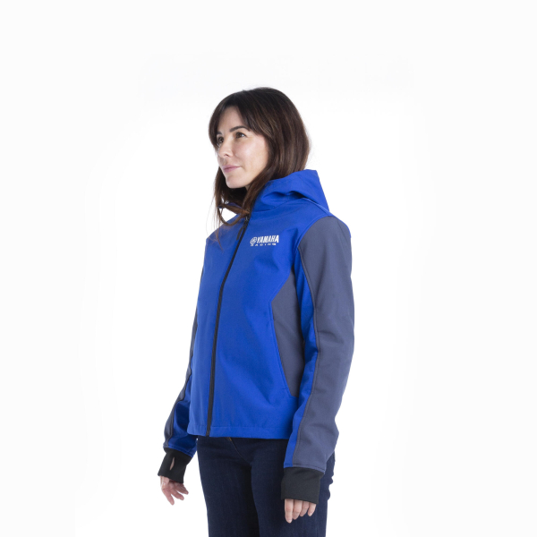 Paddock Blue Damen Softshell Motorradjacke