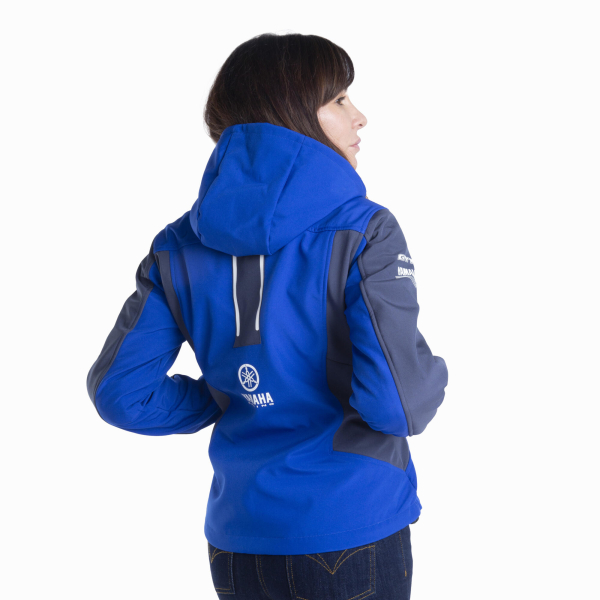 Paddock Blue Damen Softshell Motorradjacke