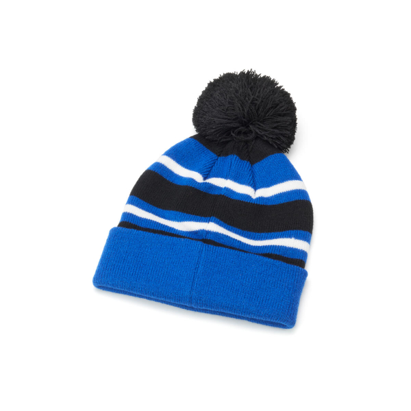 Paddock Blue Kinder-Pudelmütze