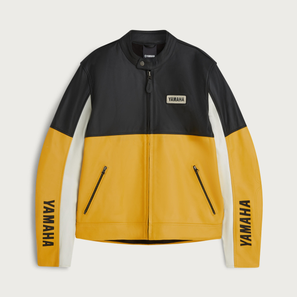 Sport Heritage Fahrerjacke aus Leder für Herren