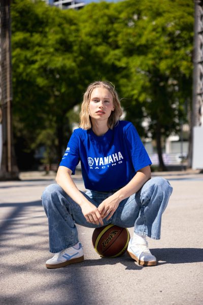 Paddock Blue Team Poloshirt für Damen