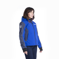 Paddock Blue Damen Softshell Motorradjacke
